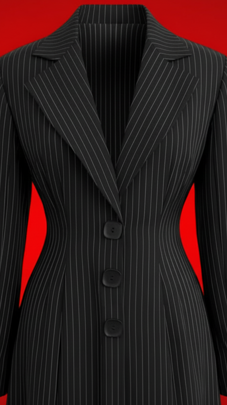 Black lined blazer