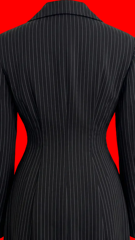 Black lined blazer